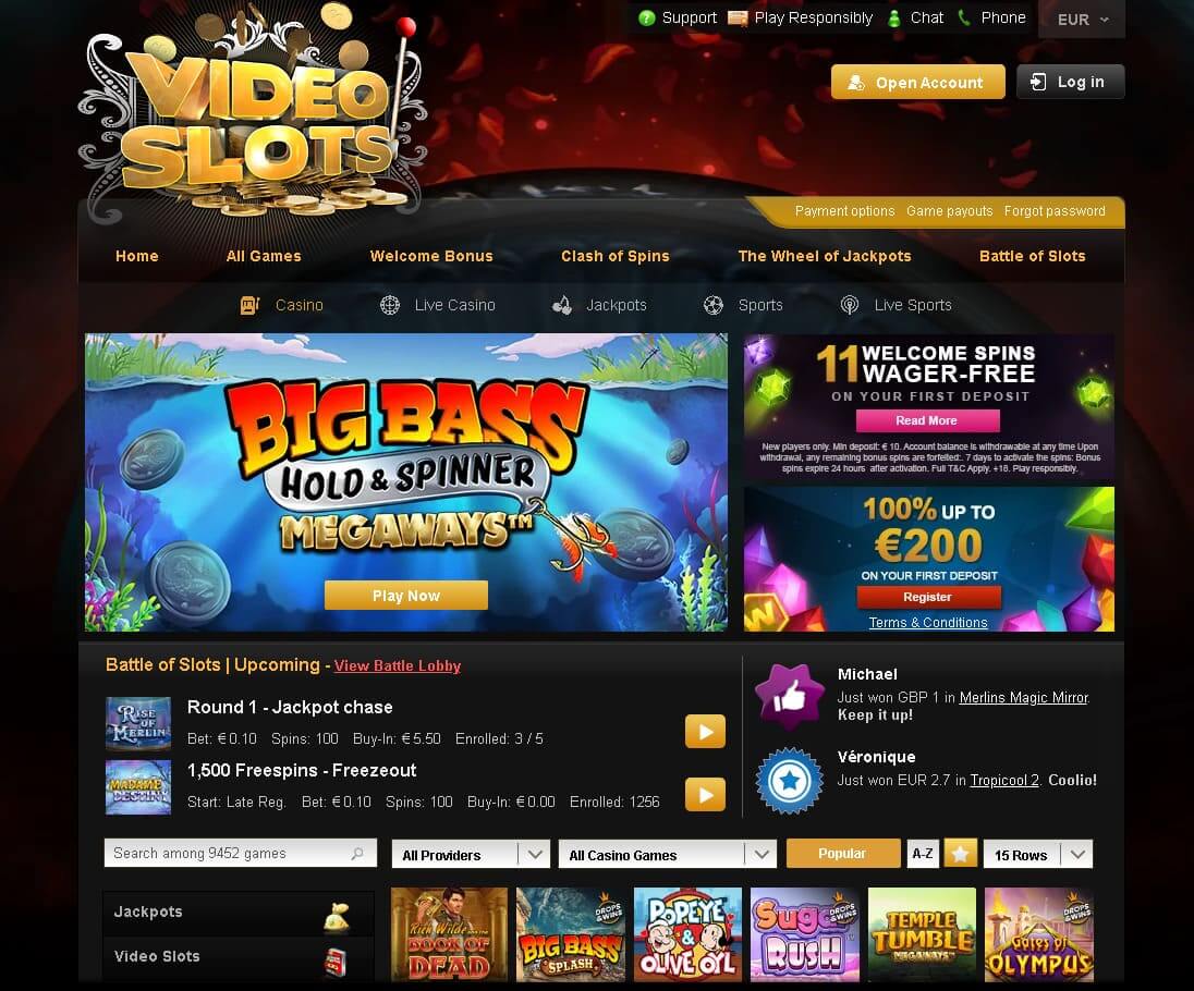 videoslots casino maksaa ja pelata