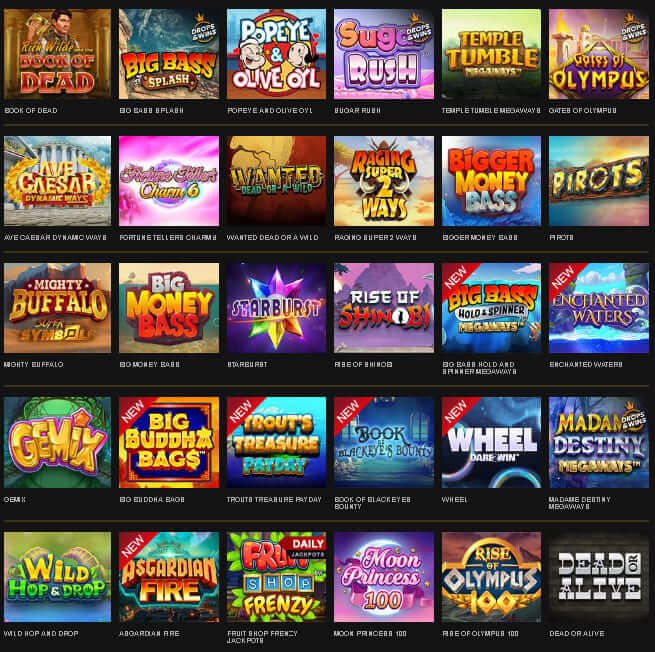 videoslots casino kolikkopelit