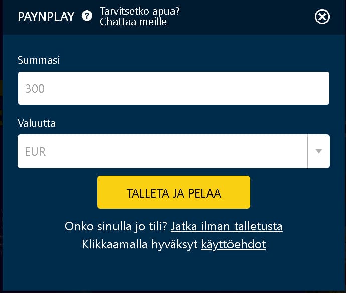 playtoro casino maksaa ja pelata