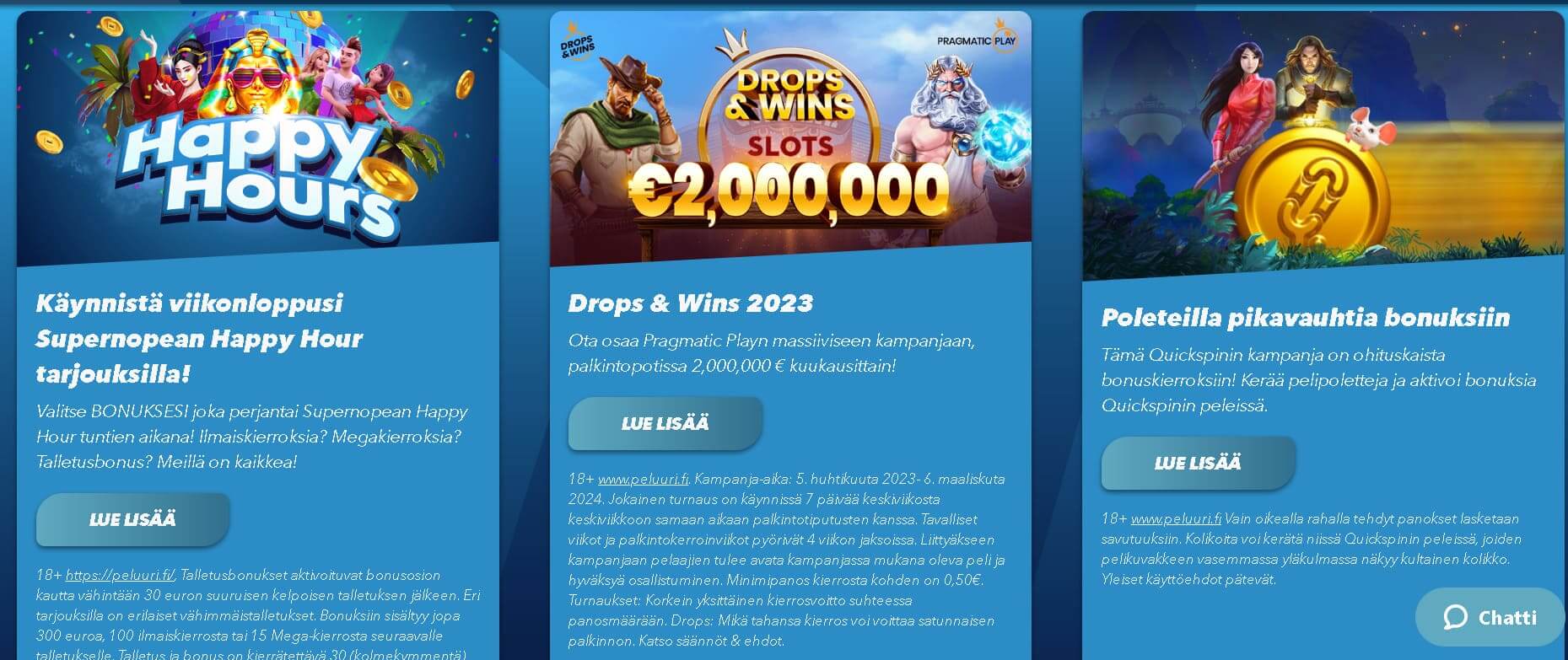 supernopea kasino bonukset ja tarjoukset