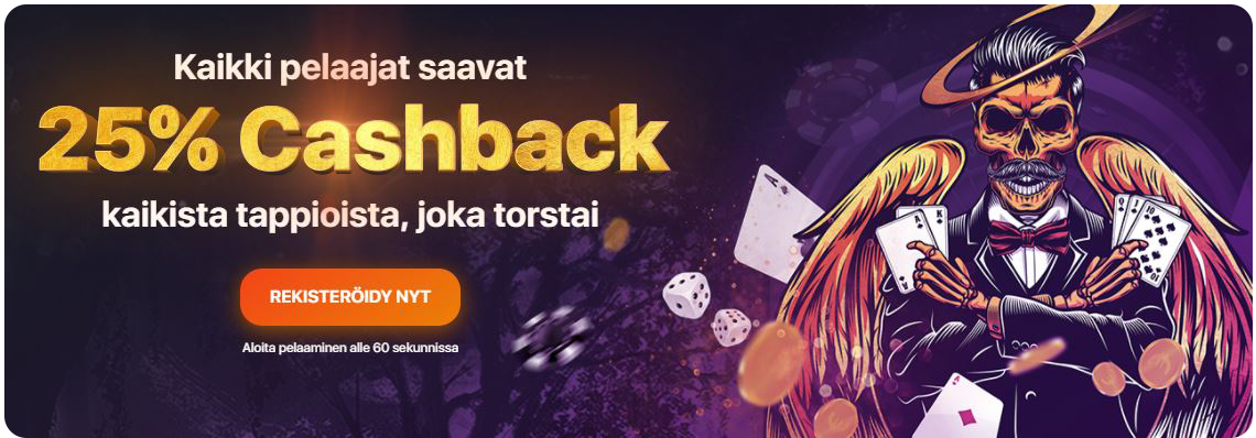 praise kasino cashback