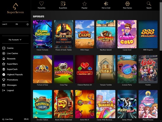 superseven casino maksaa ja pelata