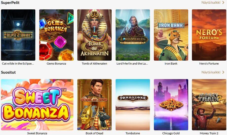 superseven casino kolikkopelit