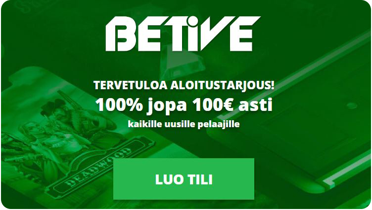 betive casino maksa ja pelaa