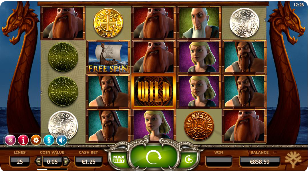 vikings go wild slot game