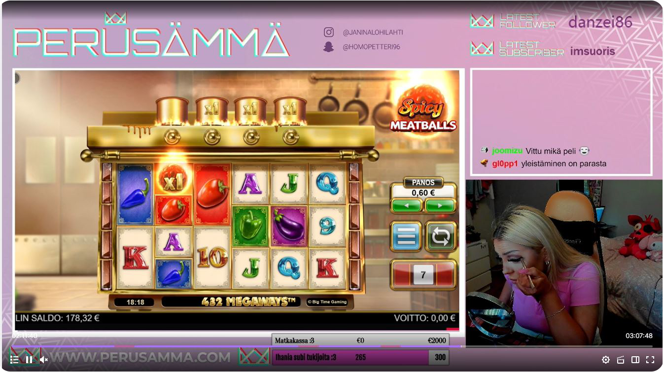 twitch streamer Perusämmä