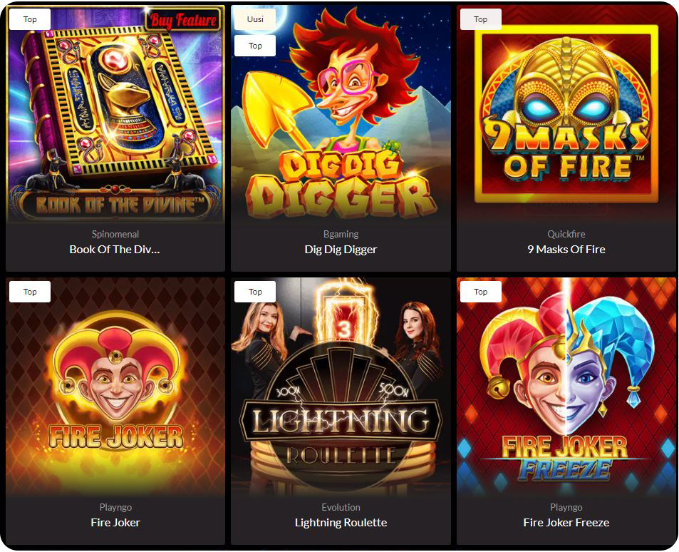 premier casino kolikkopelit