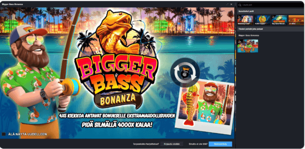 bigger bass bonanza mozzart casino