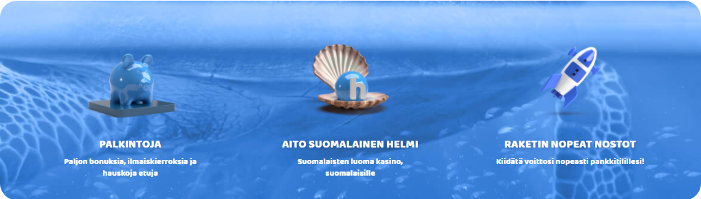 helmi casino bonukset