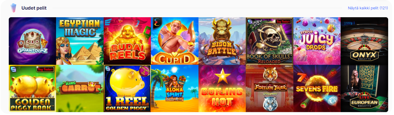 ice casino kolikkopelit