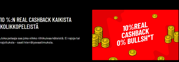 refuel casino 10% cashback