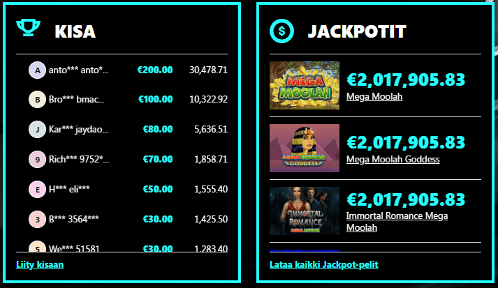 stakezon casino jackpot pelit