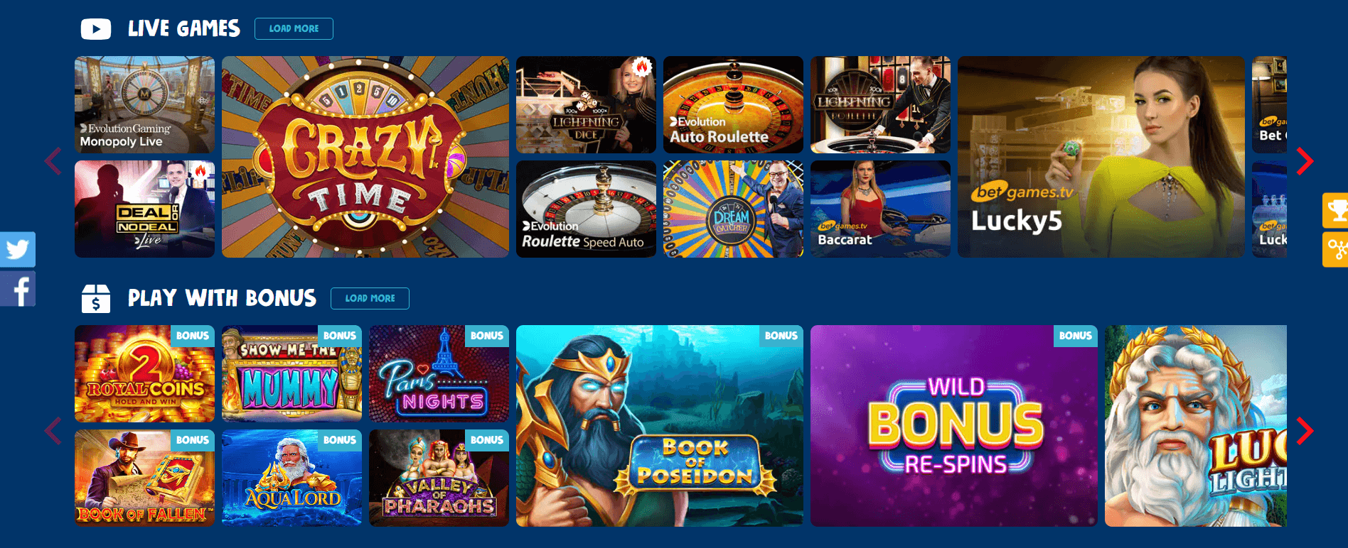 casinodep erilaisia pelejä