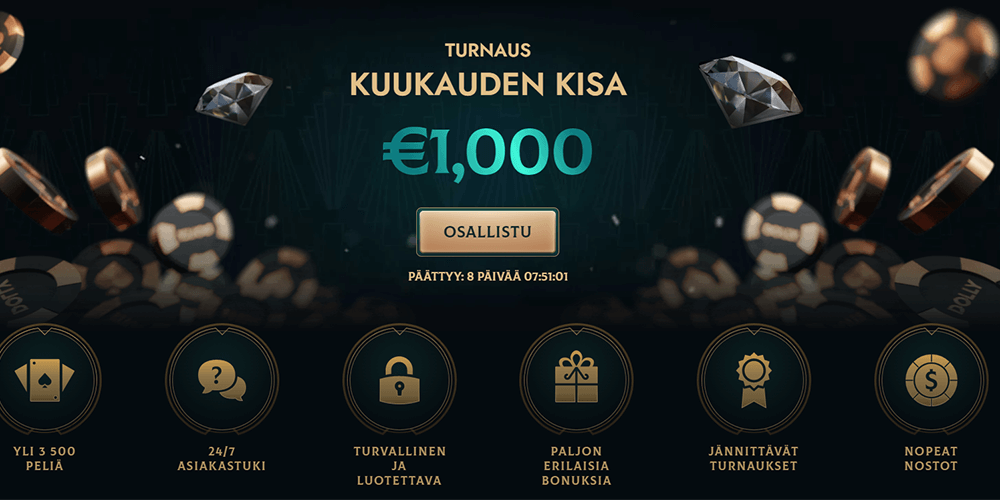 dolly casino maksaa ja pelata