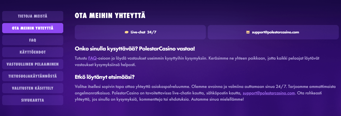 Tuki polestarcasino