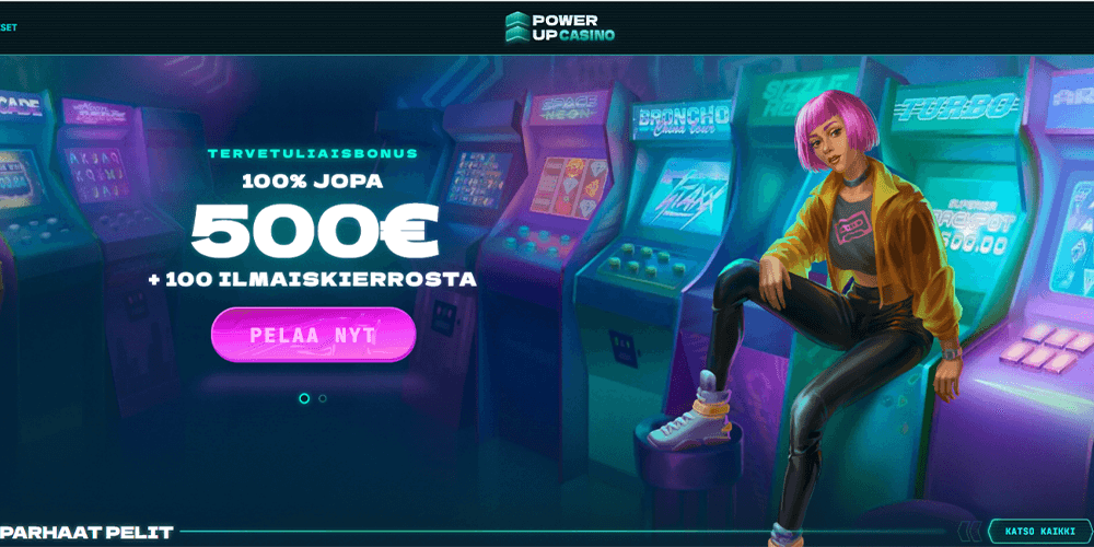 powerup casino maksaa ja pelata