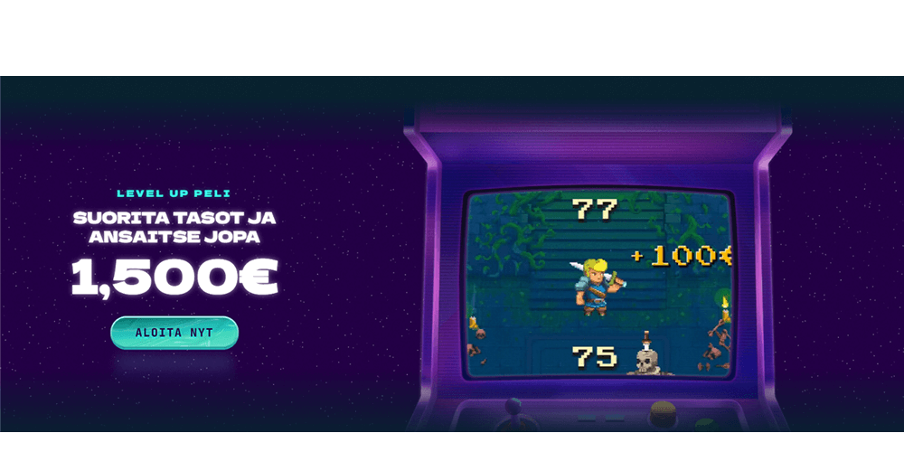 powerup casino tervetuliaisbonus