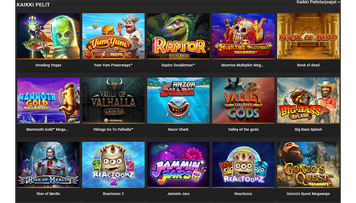 vegadream casino kolikkopelit