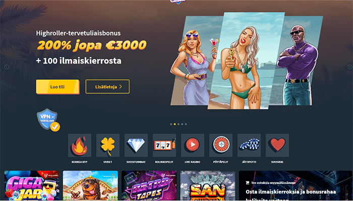 snatch casino maksaa ja pelata