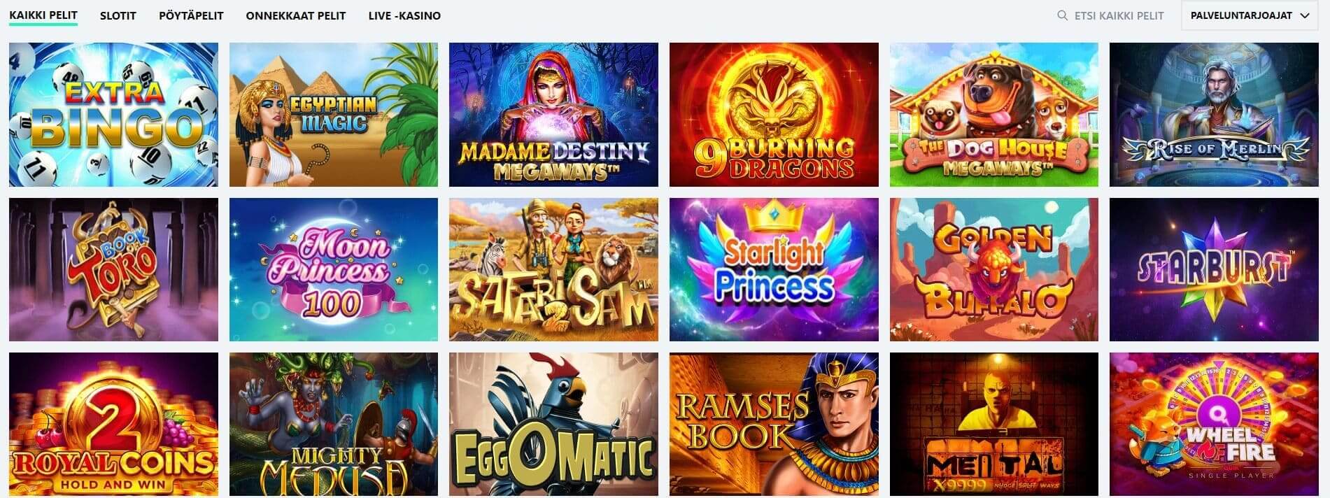 wallacebet casino kolikkopelit