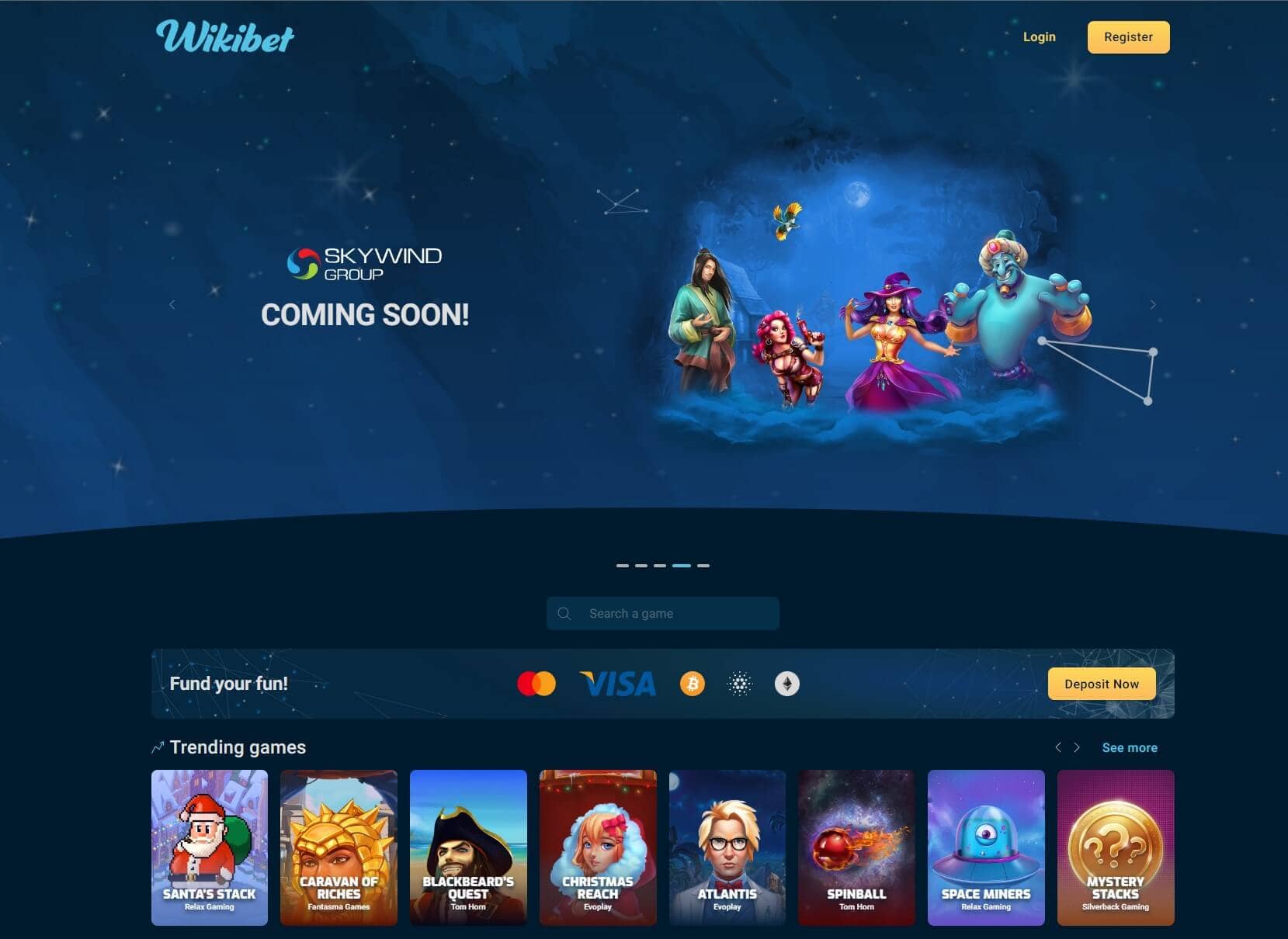 Wikibet casino maksaa ja pelata