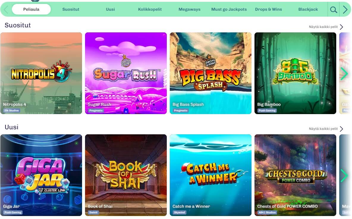 lumi casino kolikkopelit