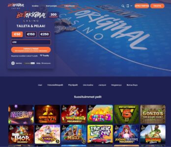 betoriginal casino maksaa ja pelata