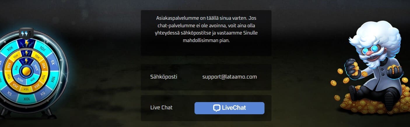 lataamo casino tuki