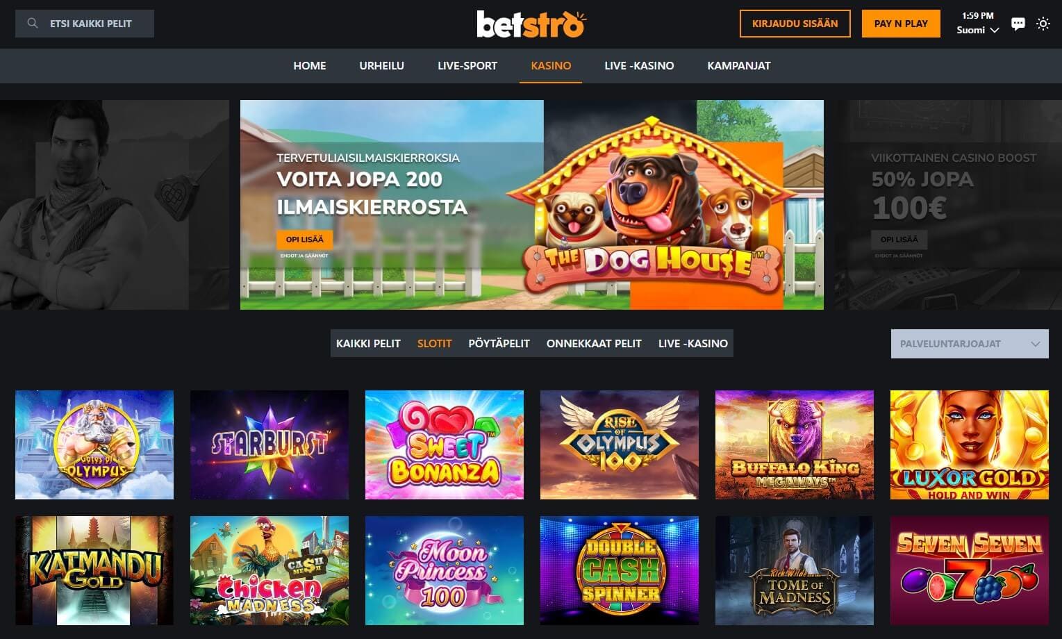betstro kasino maksaa ja pelata