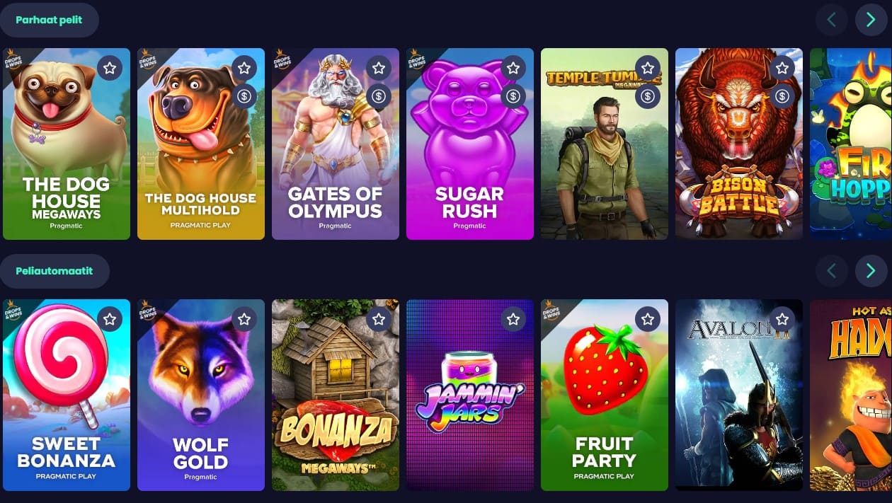 77spins casino kolikkopelit