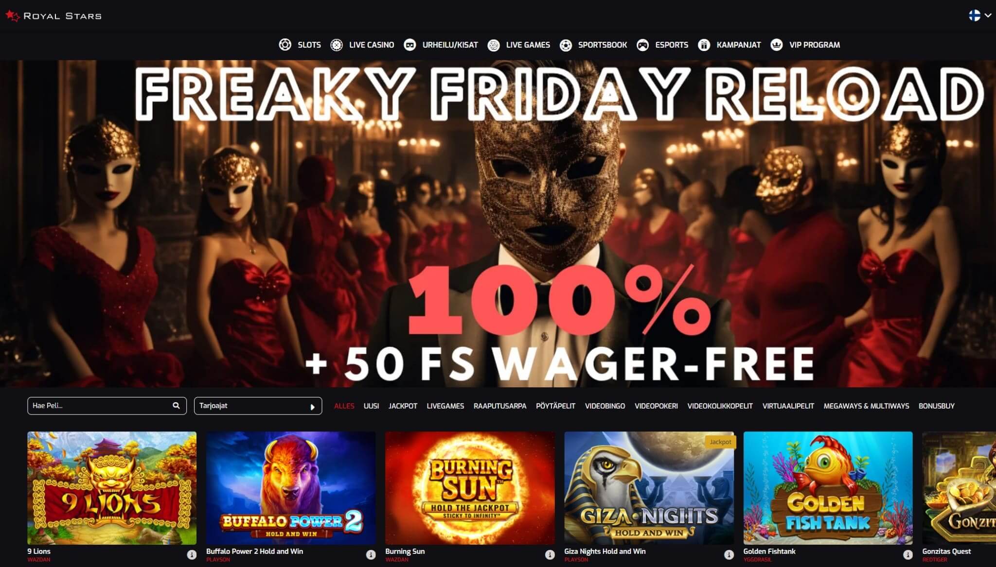 royal stars casino maksaa ja pelata