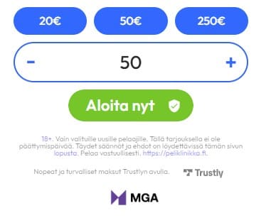 lempi kasino tallettaa ja pelata
