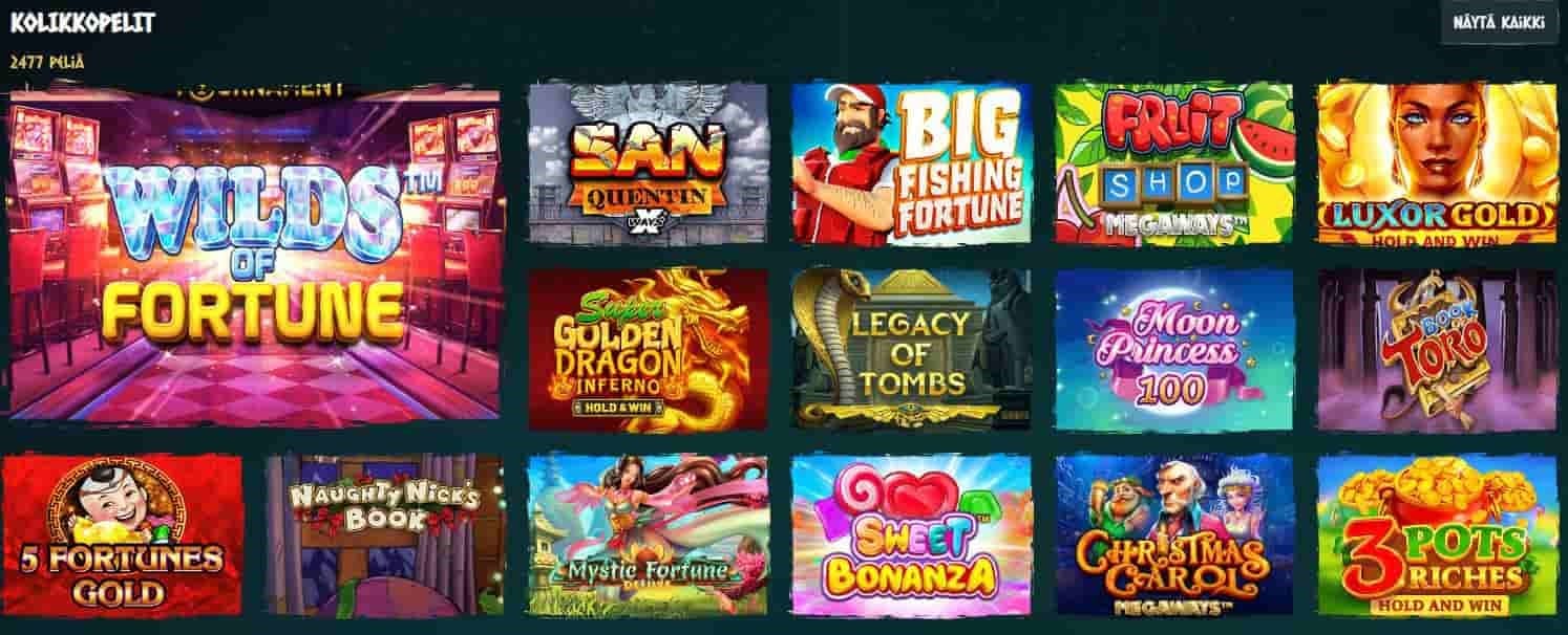 nords casino kolikkopelit