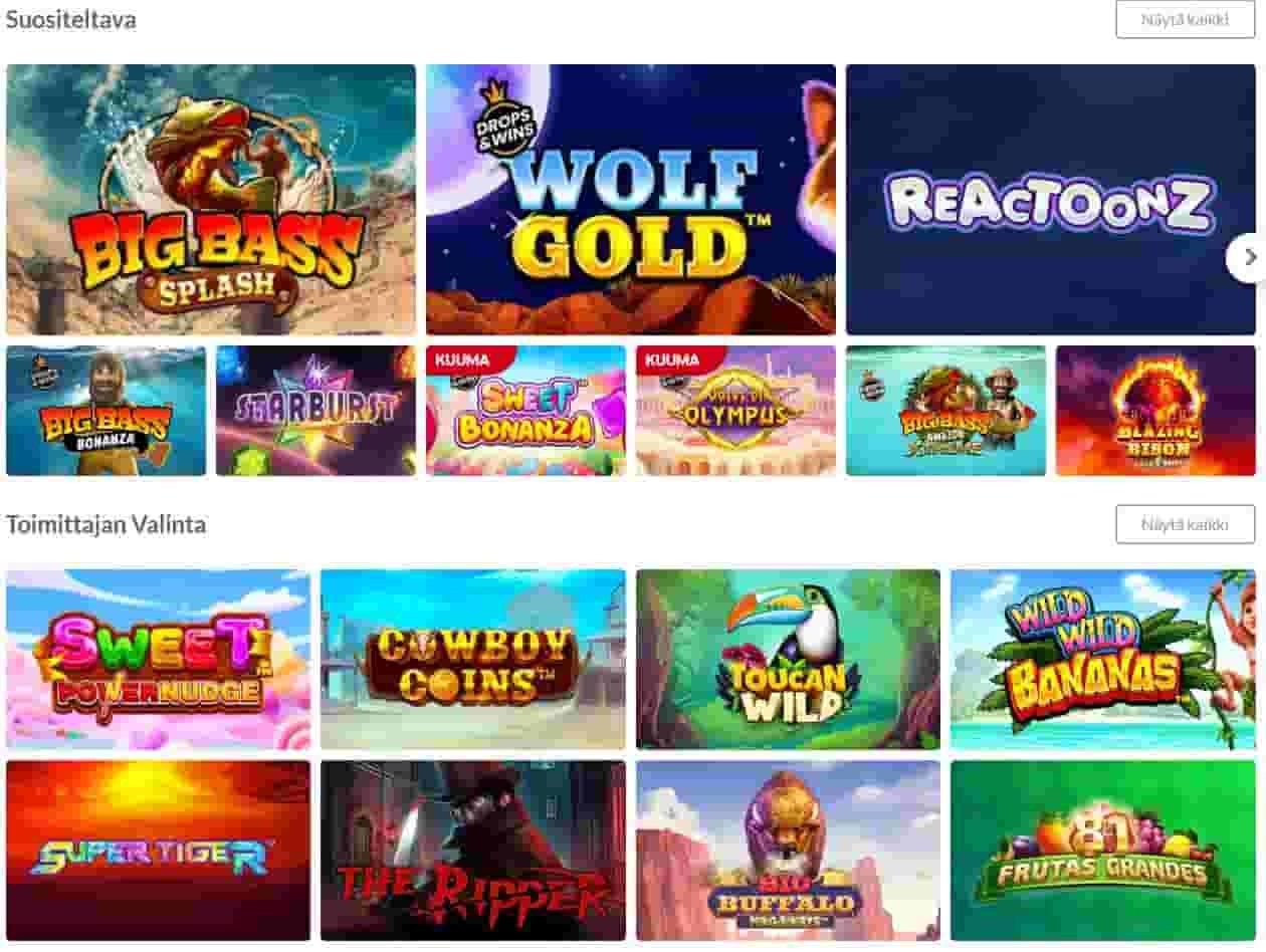 falcon vegas kasino kolikkopelit