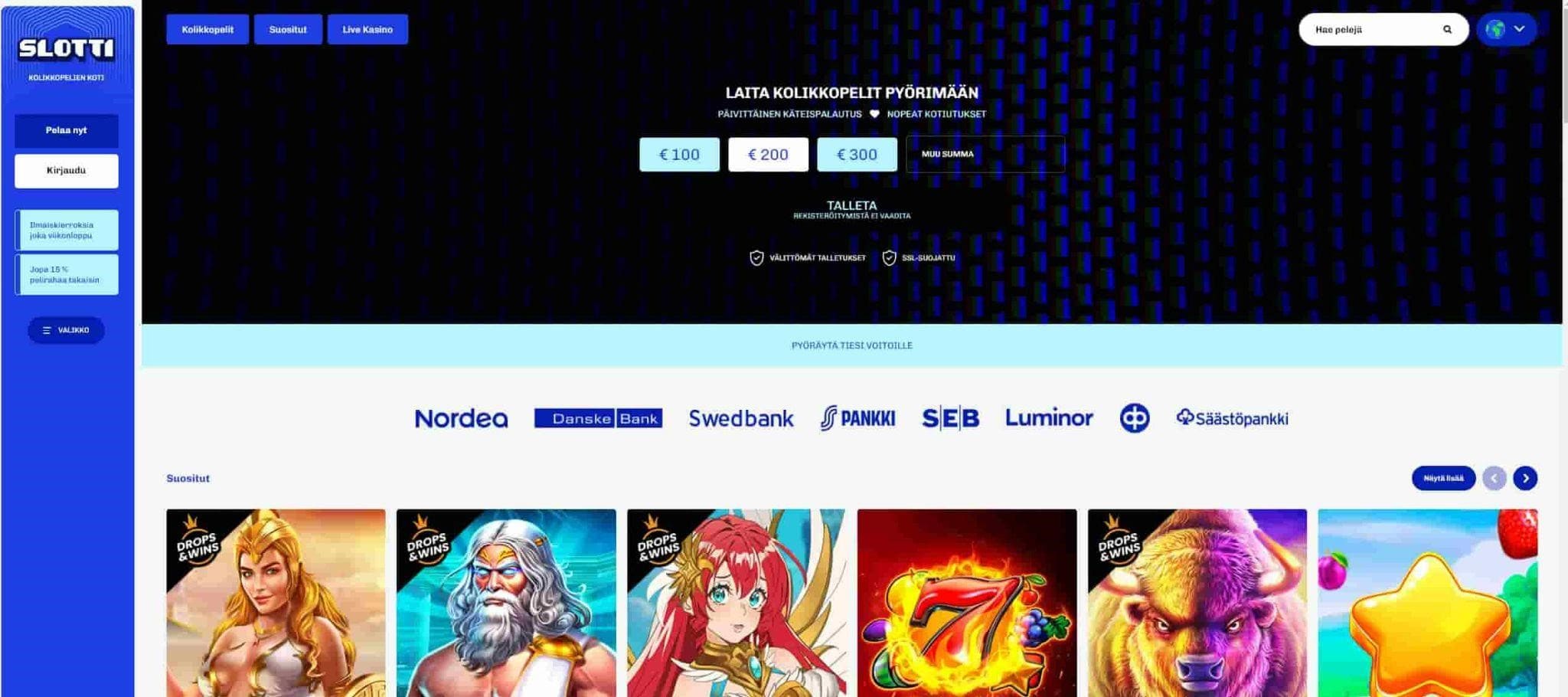 slotti casino maksaa ja pelata