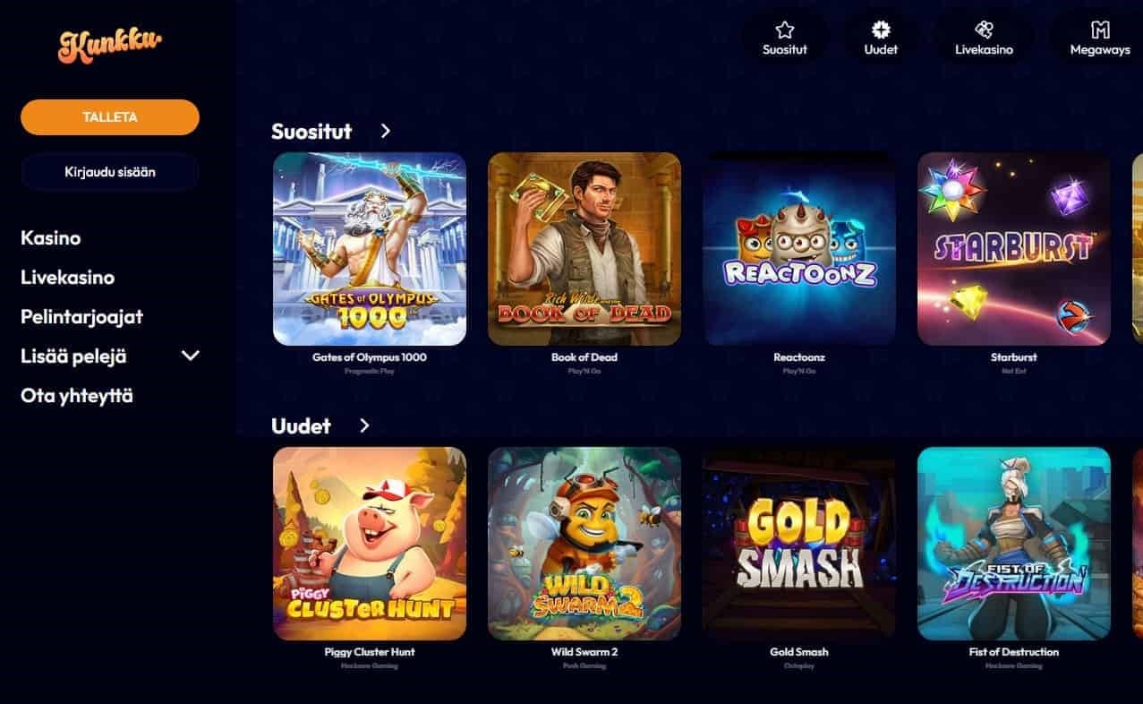 kunkku casino pay and play