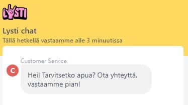 lysti casino tuki