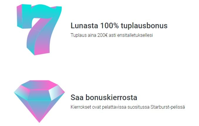 spinson kasino bonukset ja tarjoukset
