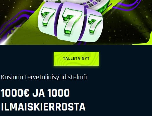 Rise of Bets Tervetulobonus