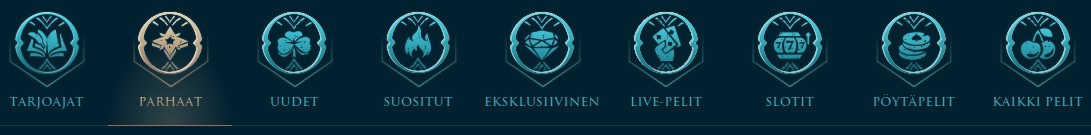 slotuna kasino Pelivalikoima