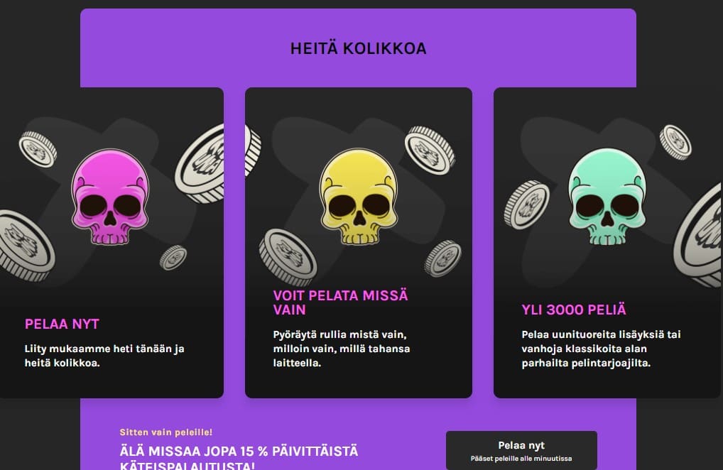 kruuna casino bonukset ja tarjoukset
