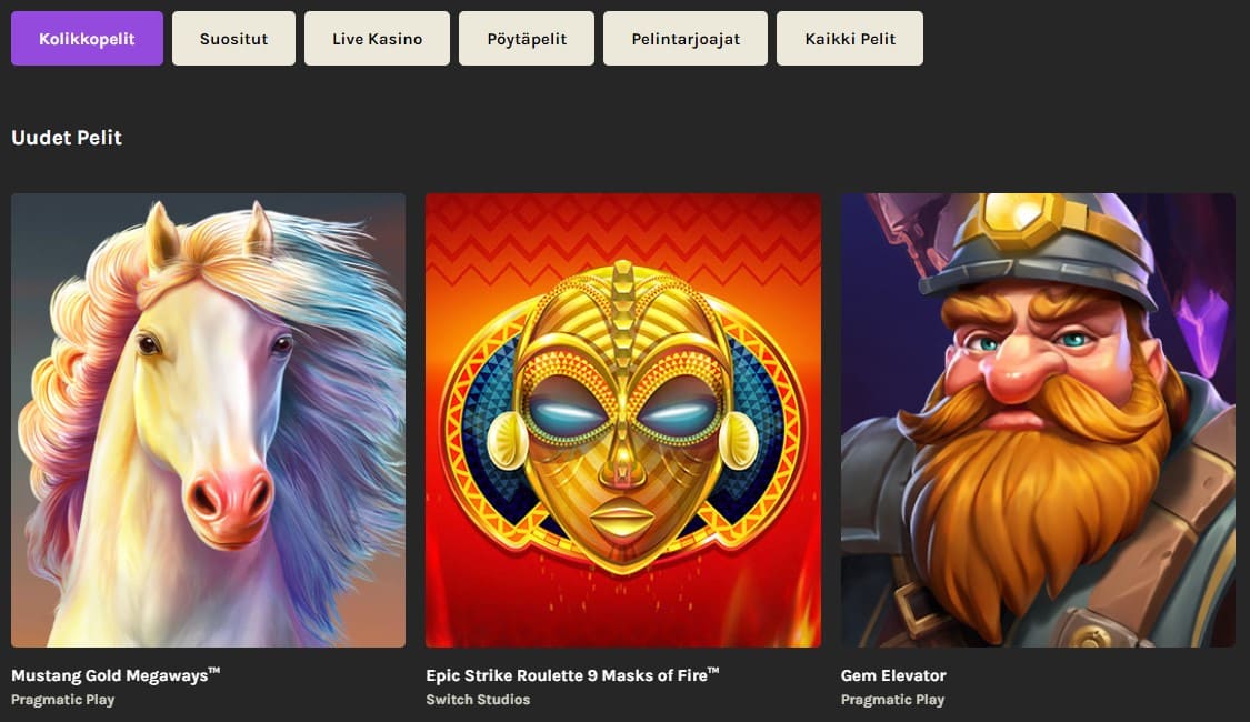 kruuna casino kolikkopelit