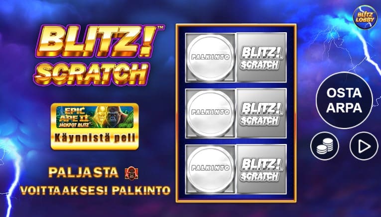Parhaat Kasino Raaputusarvat Blitz Scratch