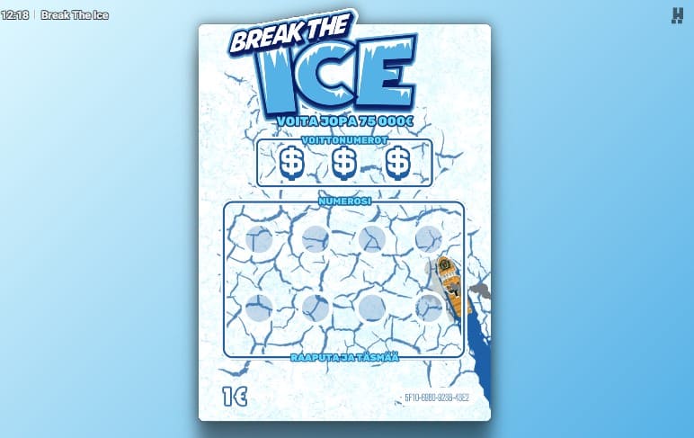 Parhaat Kasino Raaputusarvat Break the Ice Scratch