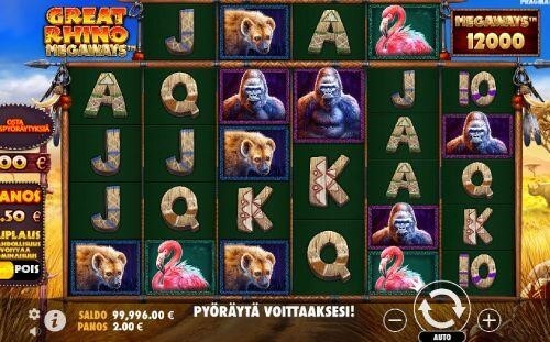 Kuva Great Rhino -pelistä