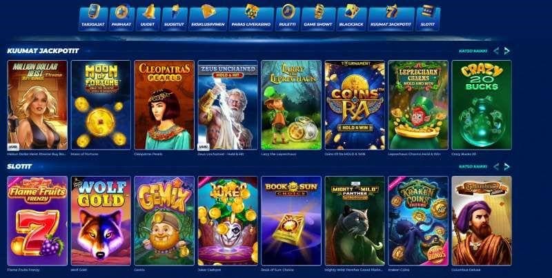 bassbet casino kolikkopelit