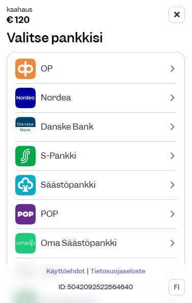 kaahaus kasino maksutavat