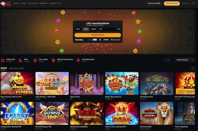 lucky trunk casino maksaa ja pelata
