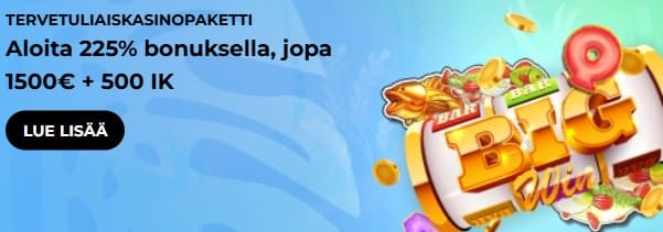 Moana kasino bonukset ja tarjoukset