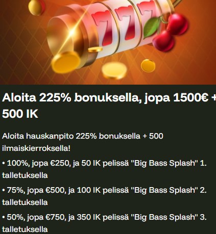bets bunny kasino bonukset ja tarjoukset